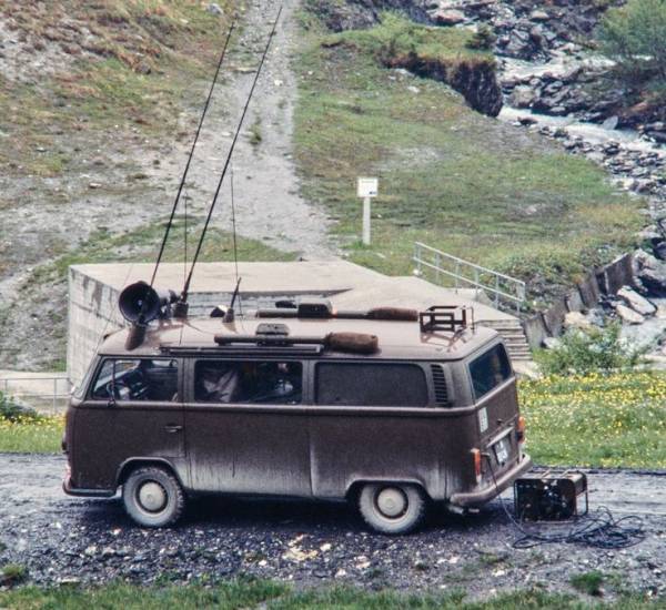 Funküberwachungswagen; Bild vom VBS